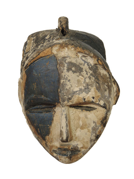 masque anthropomorphe, Nzebi, Gabon musée du quai branly